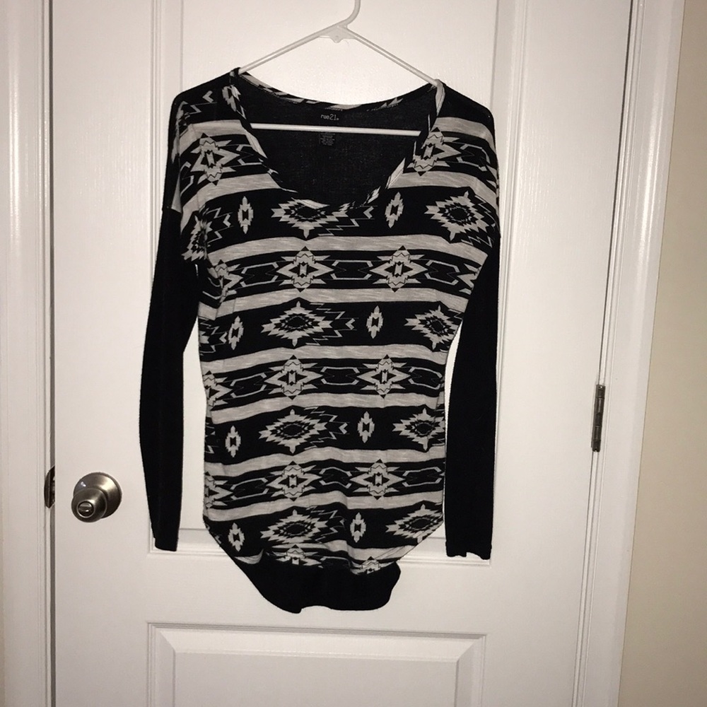 Rue21 Rribal Print Shirt